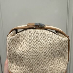 Elegant Cream and Tan Women's Bag